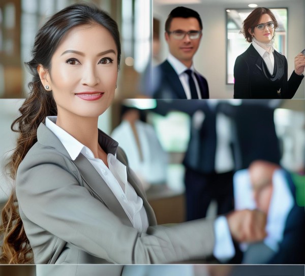 商务接待礼仪动态图，你的职场必备手册